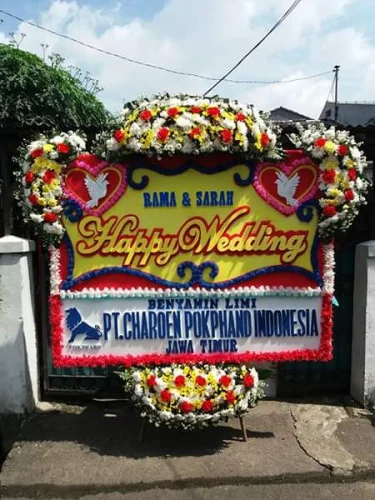 Karangan Bunga Pernikahan Bogor Nirwana Residence